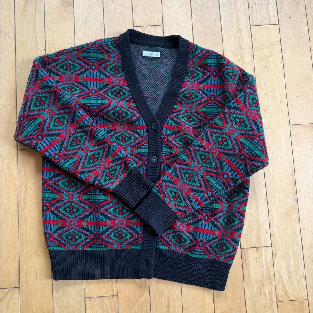 100% Merino Wool TNA Cardigan